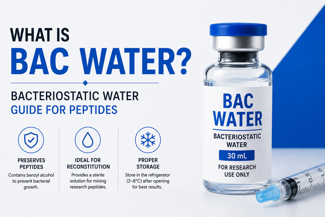 What is BAC Water and how bacteriostatic water is used in peptide research