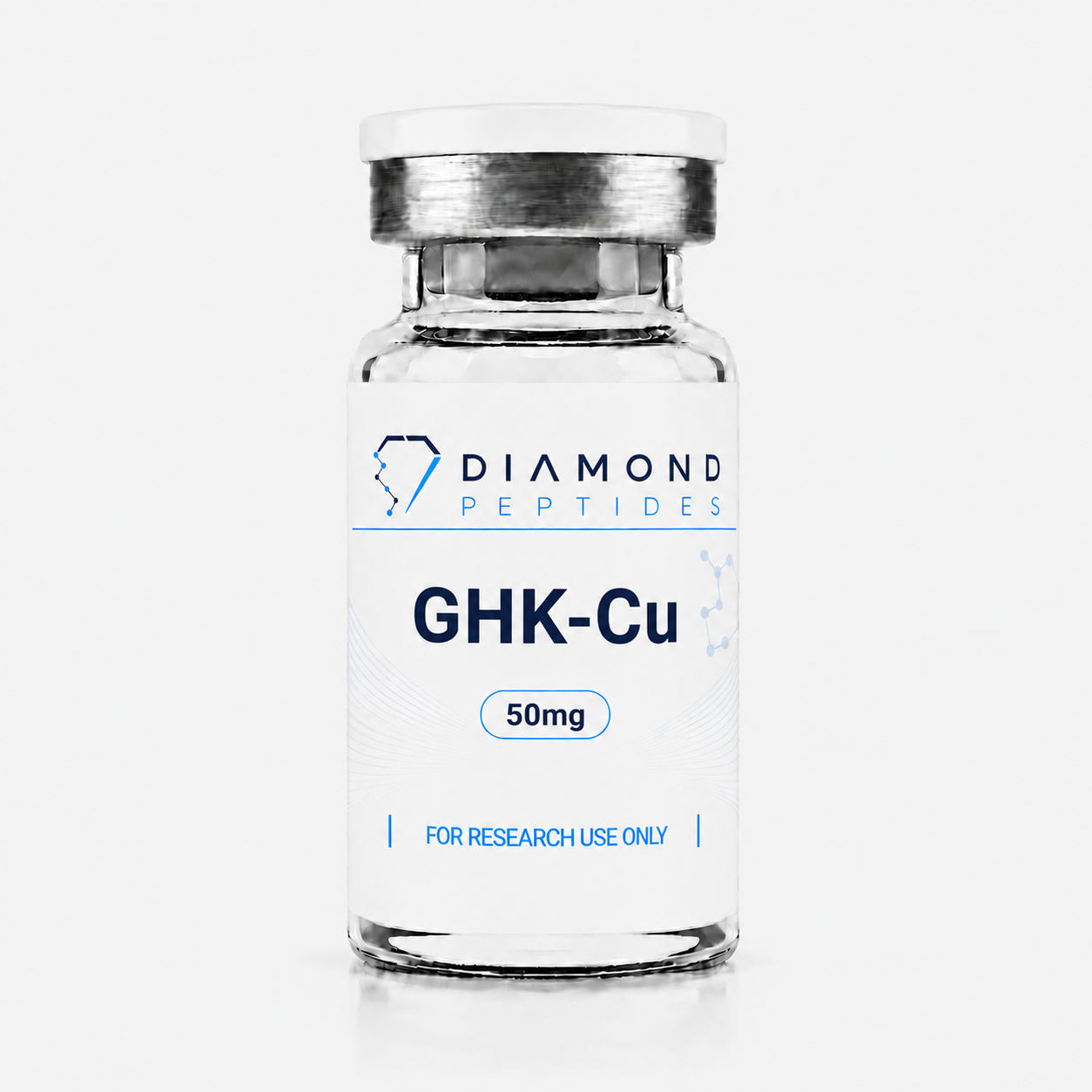 Diamond Peptides GHK-Cu 50mg research peptide vial