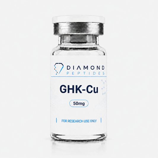 Diamond Peptides GHK-Cu 50mg research peptide vial