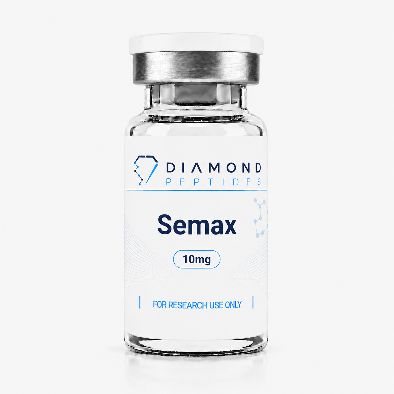 Diamond Peptides Semax 10mg research peptide vial