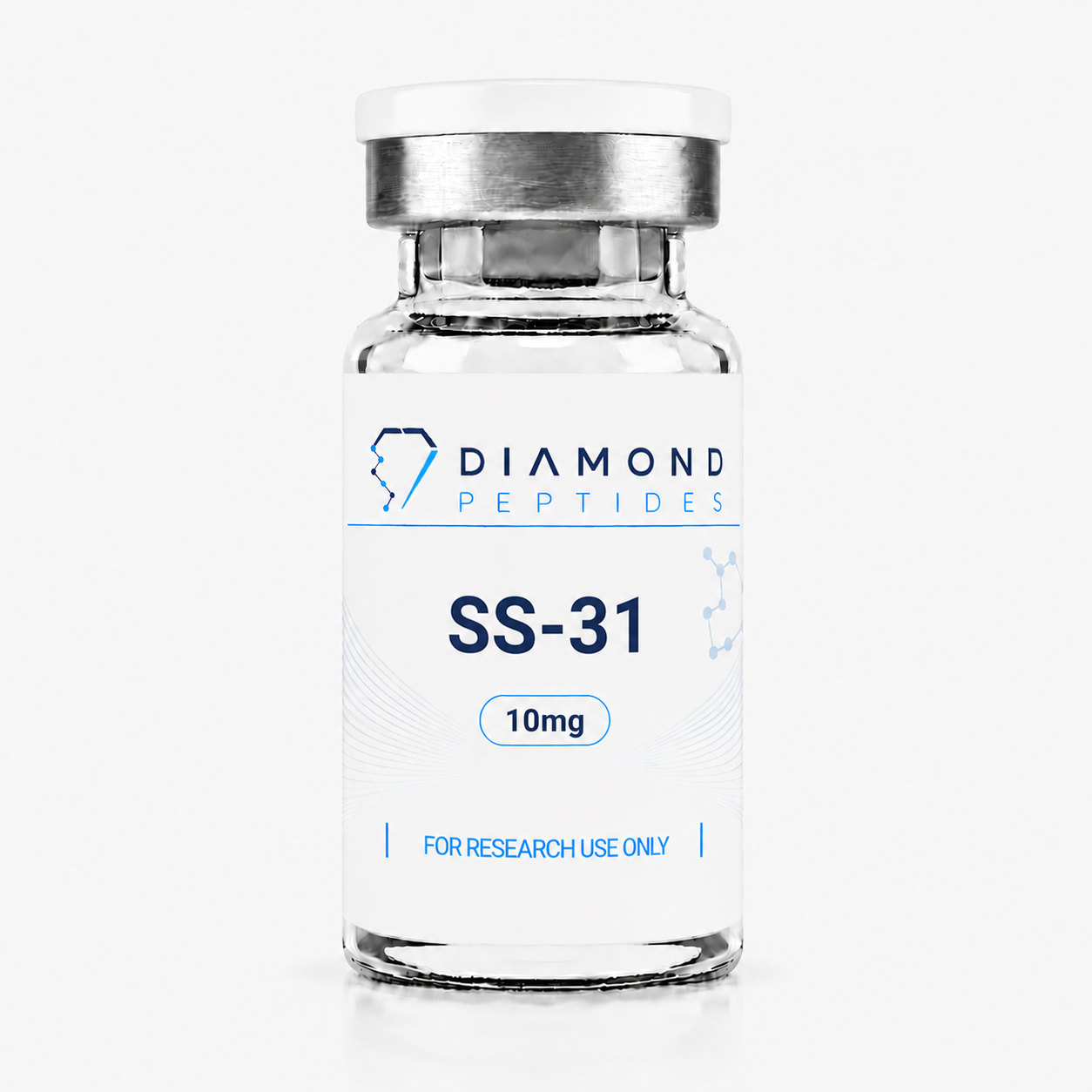 Diamond Peptides SS-31 (Elamipretide) 10mg research peptide vial